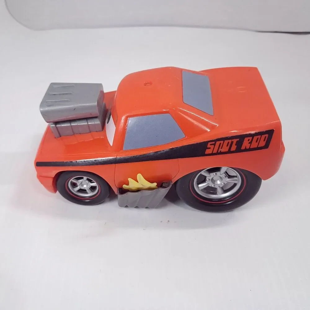 Disney Pixar Cars Talking Snot Rod Funny Talkers BFL91 2013 Toy Car orange WORKS